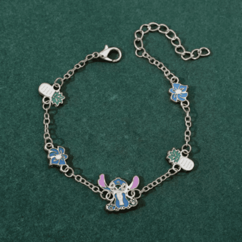 Lilo & Stitch Tropical Bond Charm Bracelet
