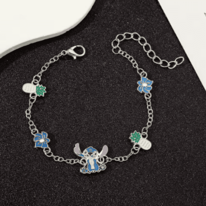 Lilo & Stitch Tropical Bond Charm Bracelet