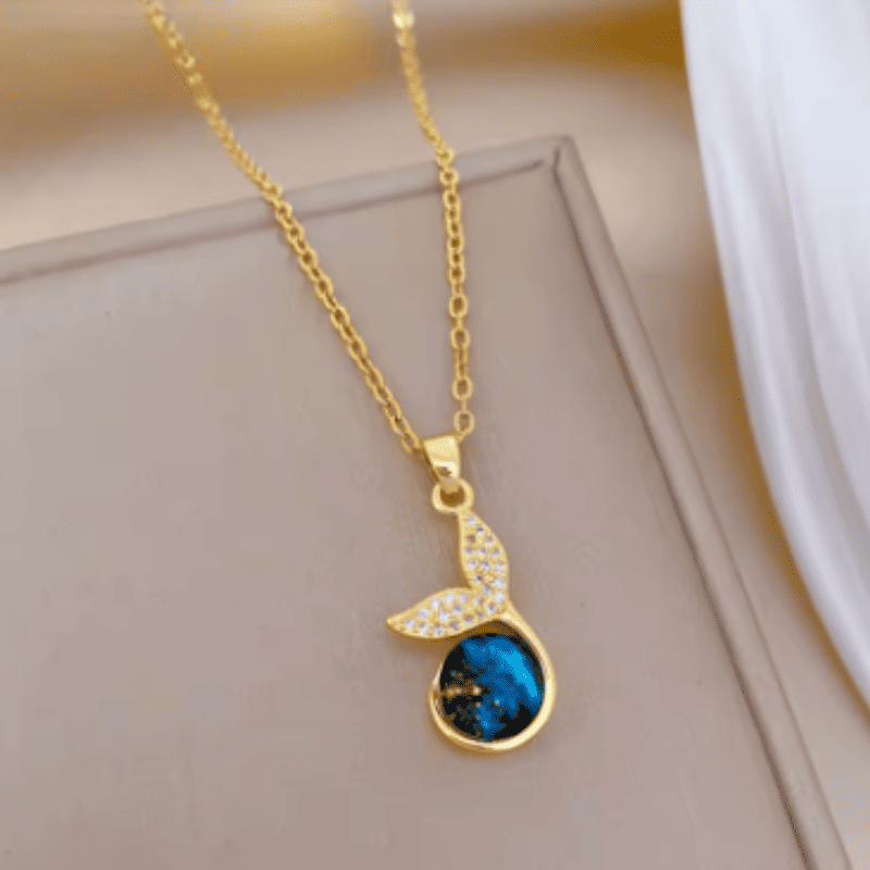 Little Mermaid Tidewish Necklace