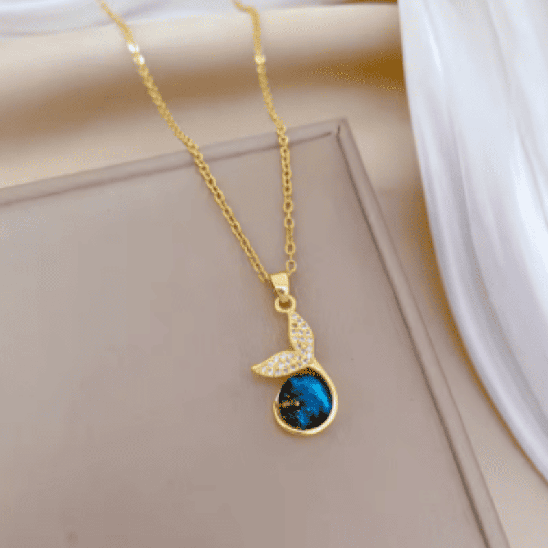Little Mermaid Tidewish Necklace