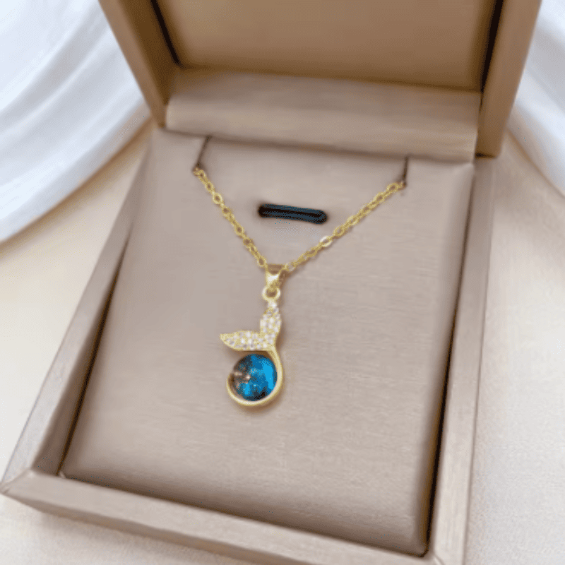 Little Mermaid Tidewish Necklace