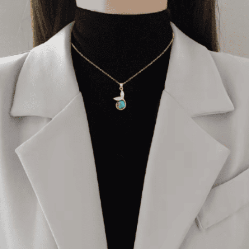 Little Mermaid Tidewish Necklace