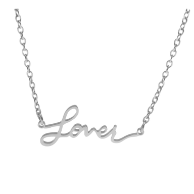 Taylor Swift inspired 'Lover' Necklace  Oscar Willow & Co Silver  