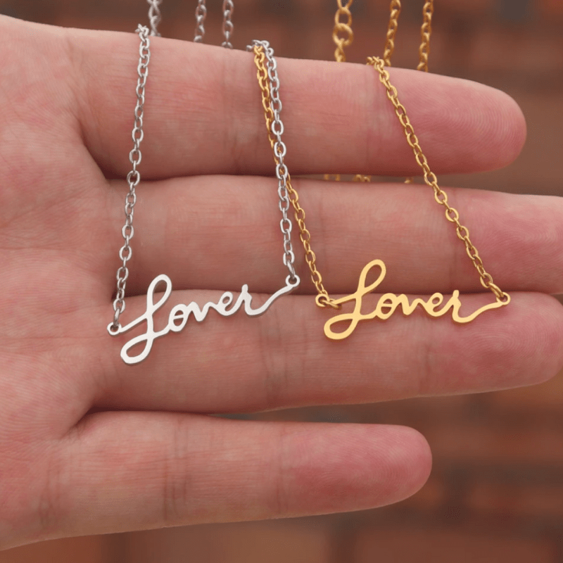 Taylor Swift inspired Lover Necklace