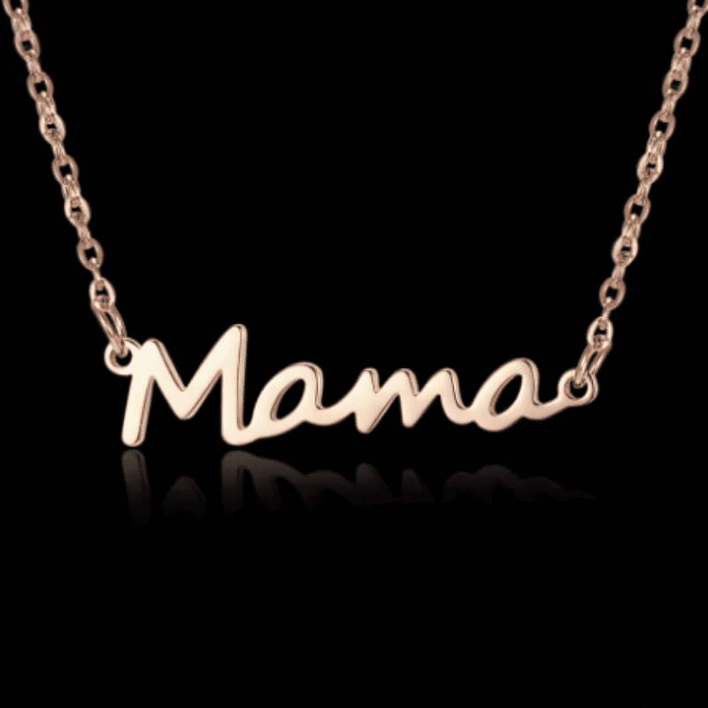 Mama Means Love Necklace