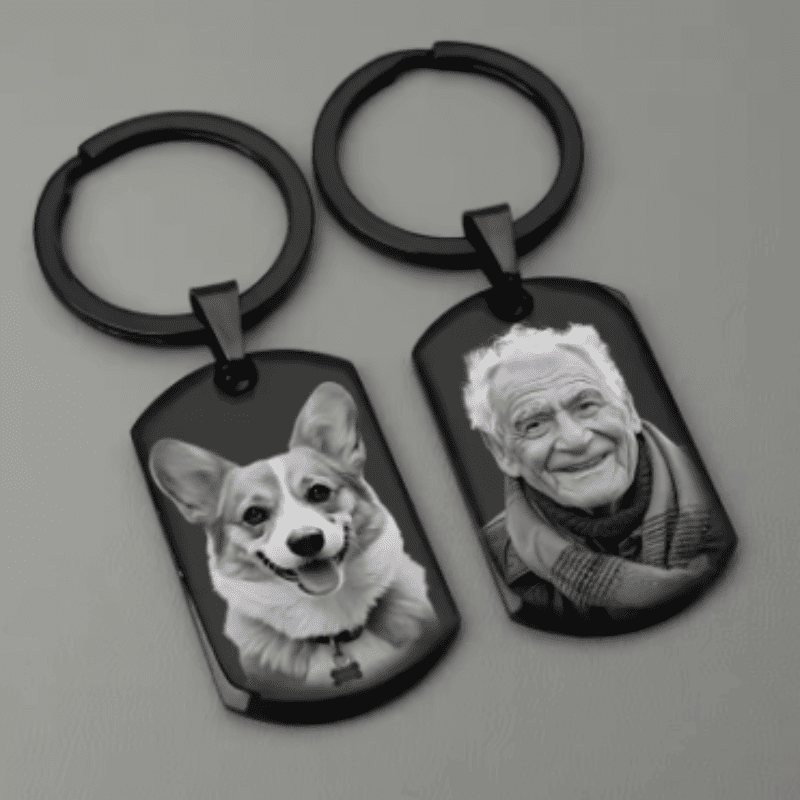 Memory Tag Keychain