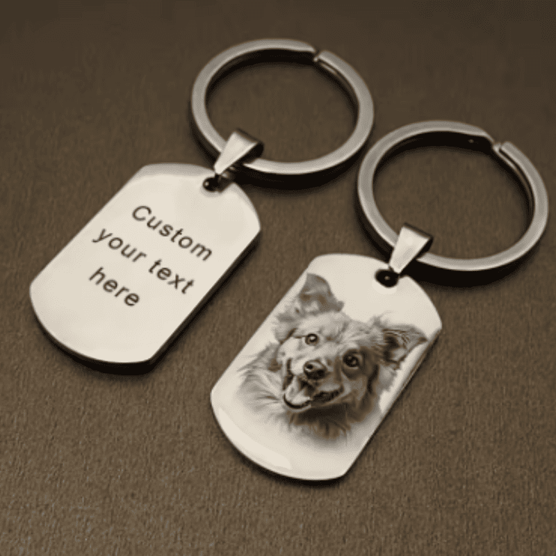 Memory Tag Keychain
