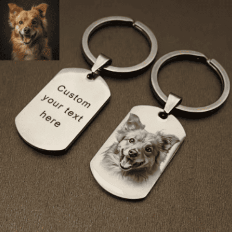 Memory Tag Keychain