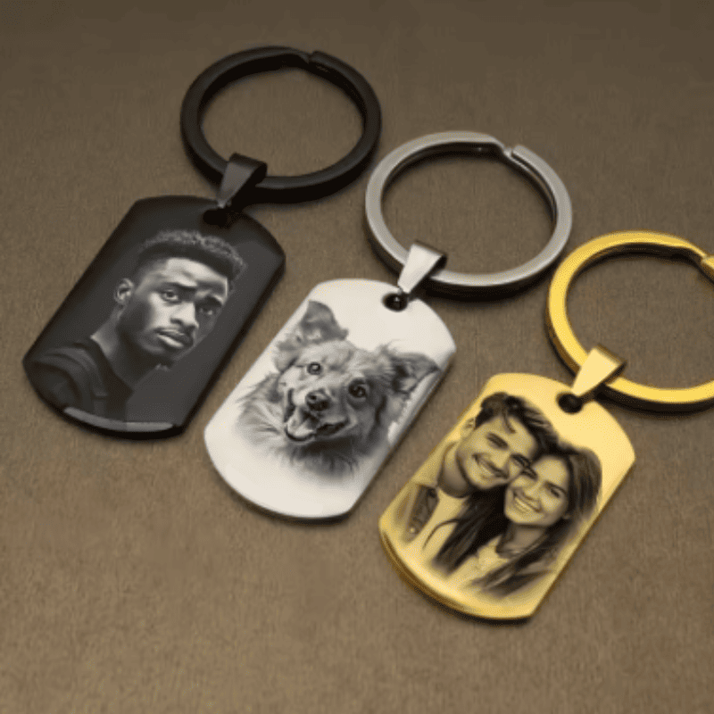 Memory Tag Keychain