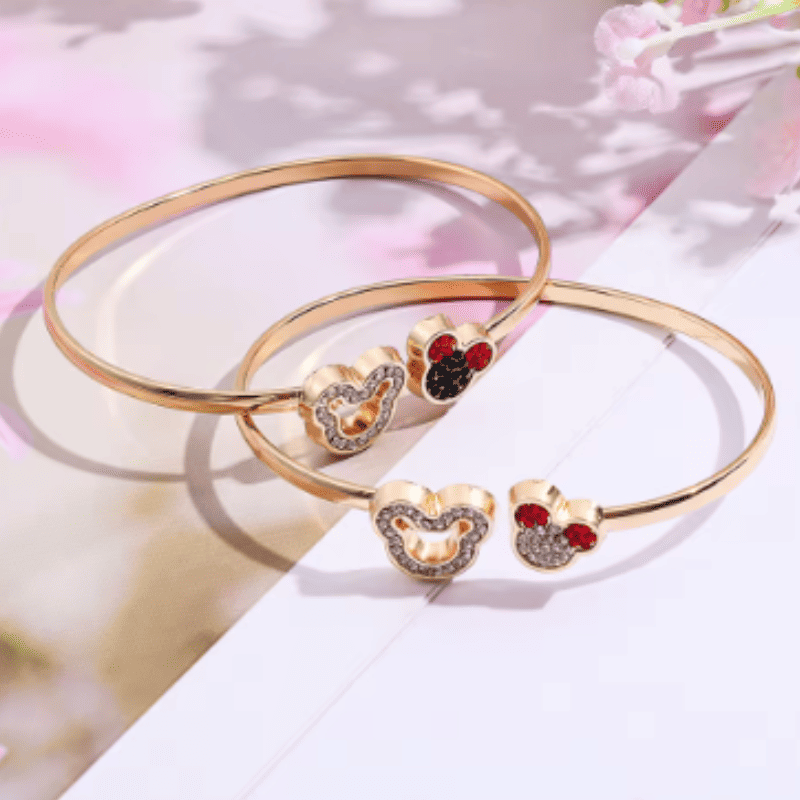 Mickey Mouse Sparkle Bond Bangle