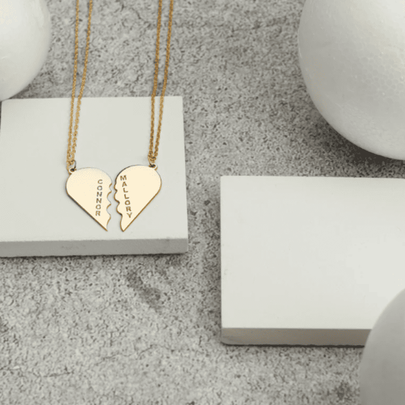 My Better Half Necklace Set