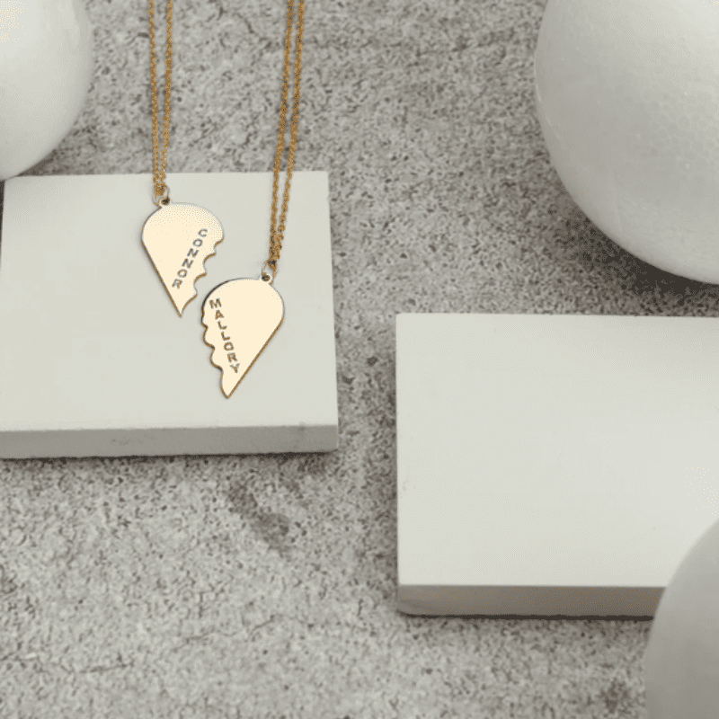My Better Half Necklace Set