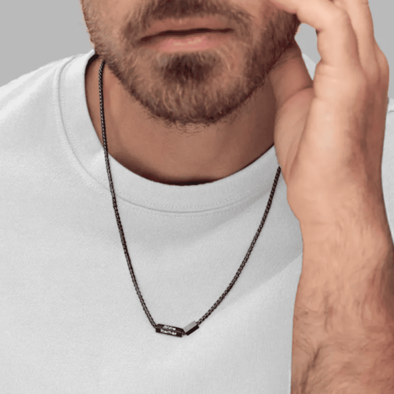 Personalised Echo Label Necklace