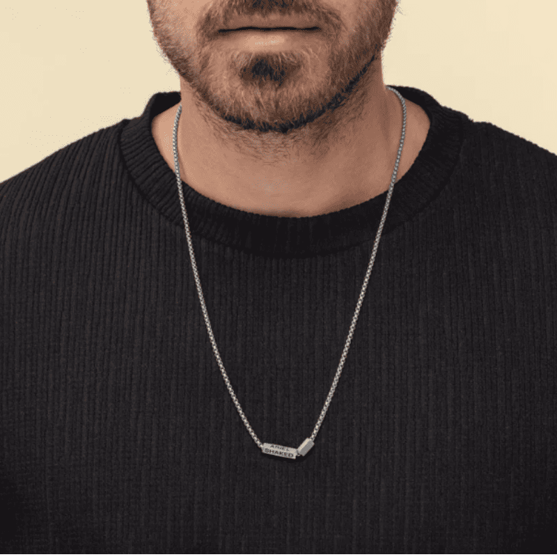 Personalised Echo Label Necklace