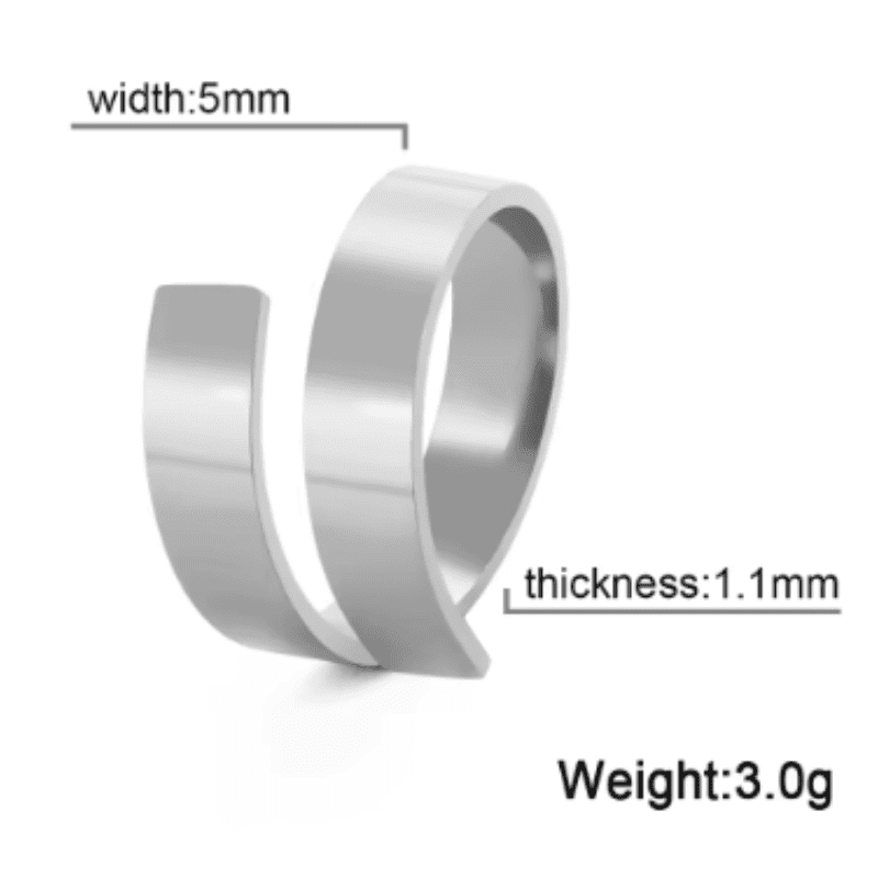 Personalised Keepsake of Us Ring