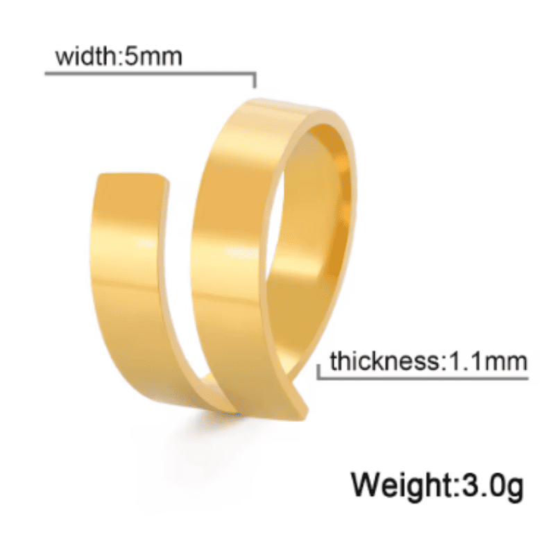 Personalised Keepsake of Us Ring