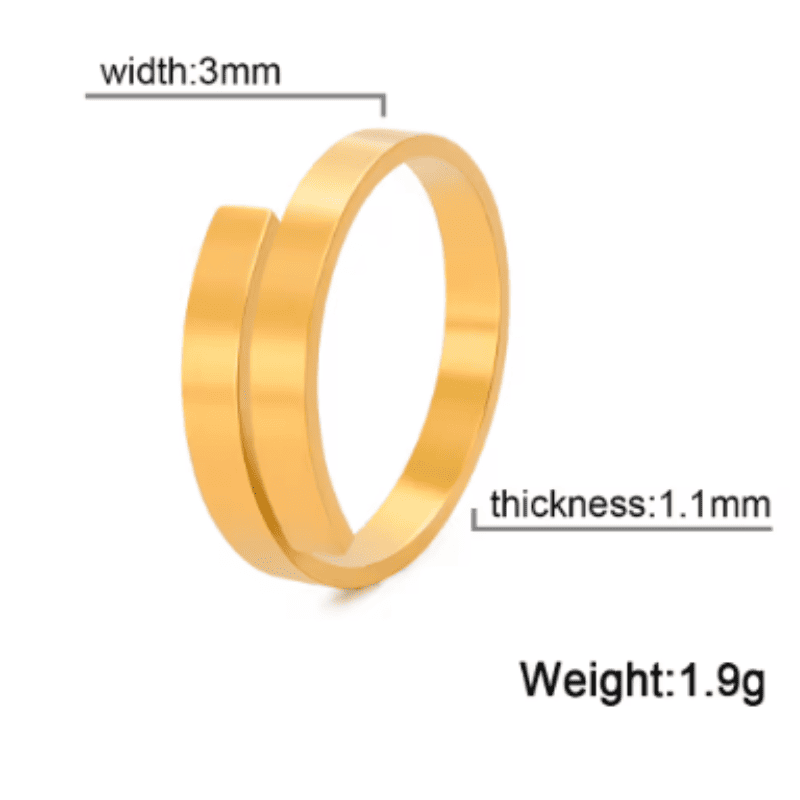 Personalised Keepsake of Us Ring