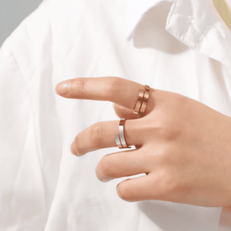 Personalised Keepsake of Us Ring