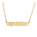 Taylor Swift inspired 'Reputation' Necklace  Oscar Willow & Co Gold  