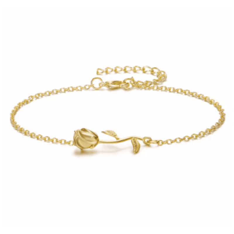 Beauty and the Beast Enchanted Rose Bracelet