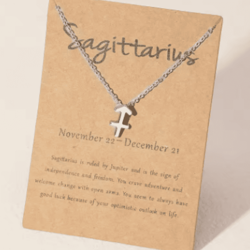 Sagittarius "The Fire Archer" Zodiac Necklace