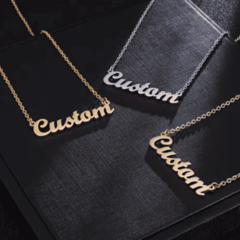 Signature Name Jewelry Set