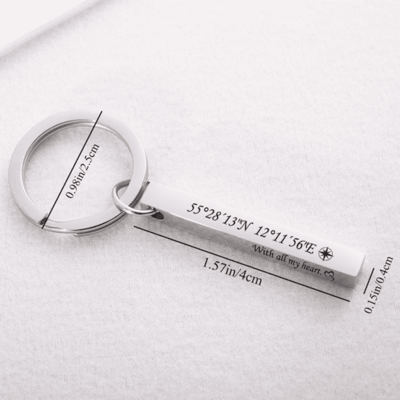 Silent Stamp Keychain
