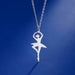 Ballerina Necklace  Oscar Willow & Co Silver  