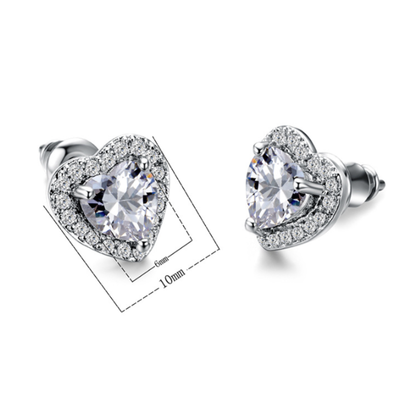 Diamond Endless Love Earrings  Oscar Willow & Co   