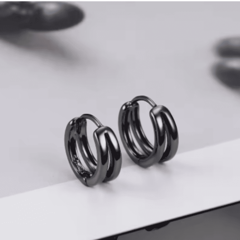 Sleek Torque Earrings