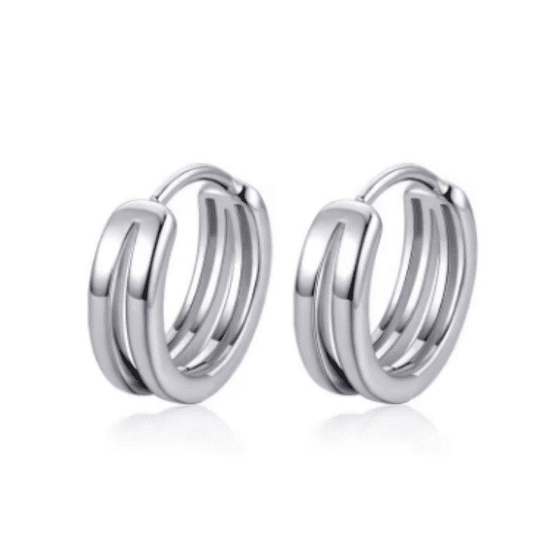 Sleek Torque Earrings