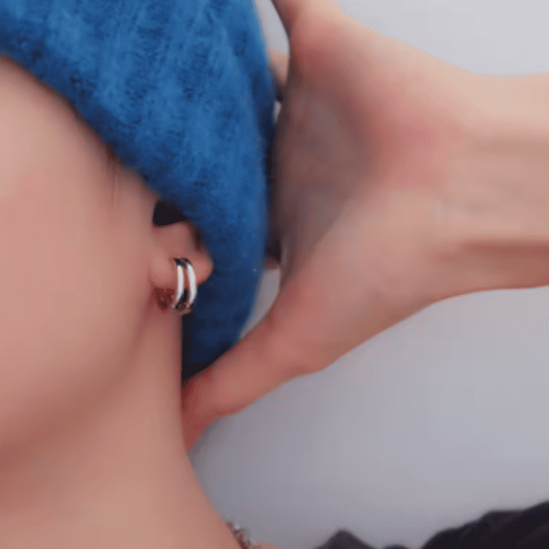 Sleek Torque Earrings