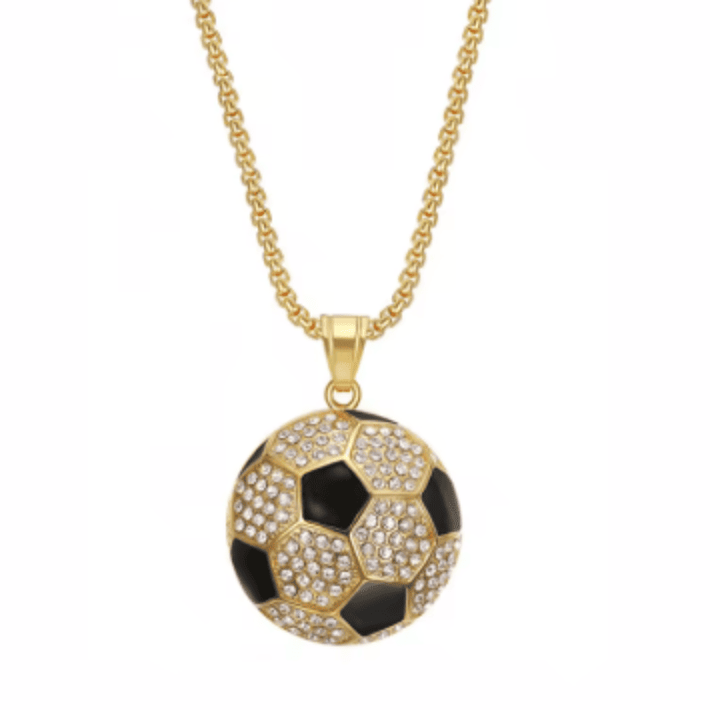 Soccer Glory Pendant Necklace