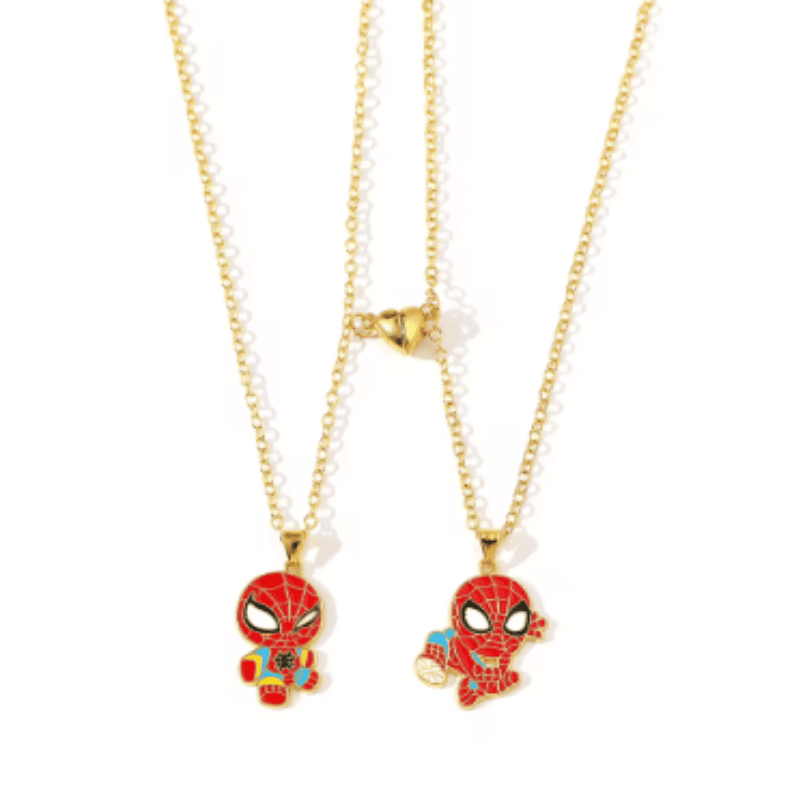 Spider-Man Swing Together Necklace