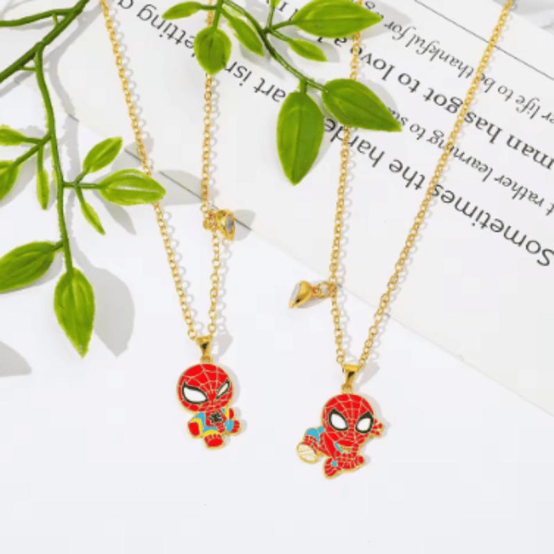 Spider-Man Swing Together Necklace