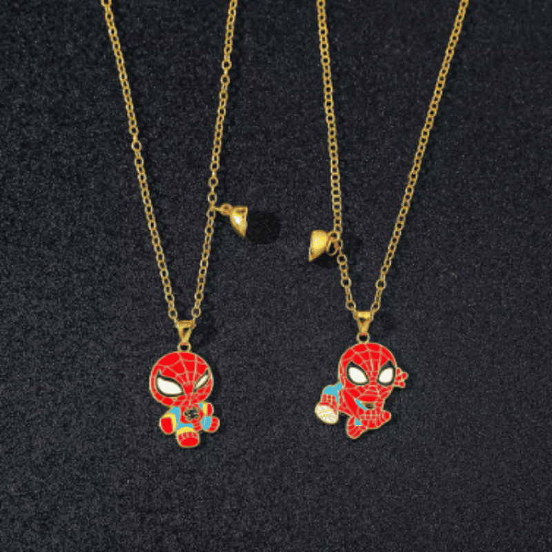 Spider-Man Swing Together Necklace