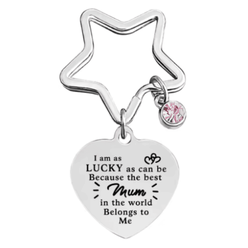 Star of My Heart Keychain