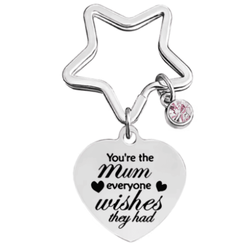 Star of My Heart Keychain