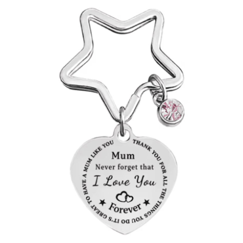 Star of My Heart Keychain