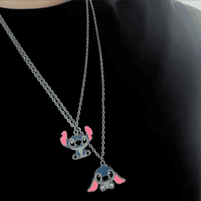 Stitch Soulmates Necklace Set