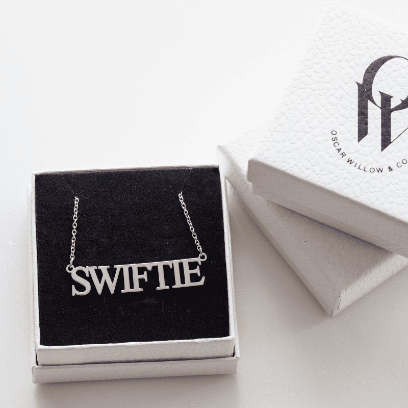 Taylor Swift inspired 'Swiftie' Necklace  Oscar Willow & Co   