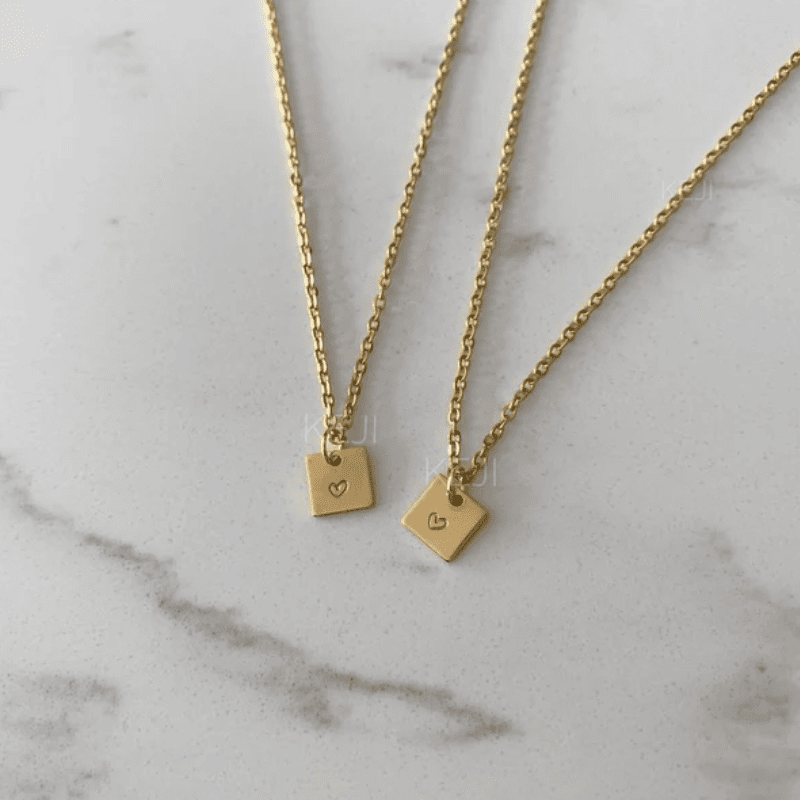 Timeless Block Necklace