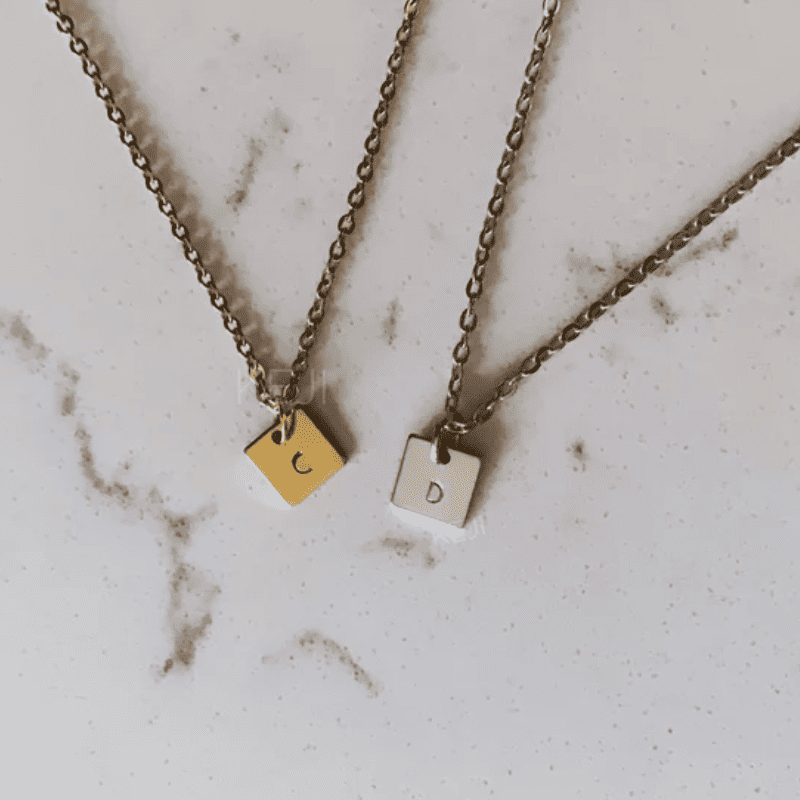 Timeless Block Necklace