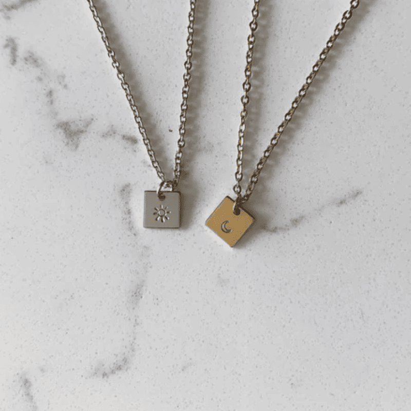 Timeless Block Necklace