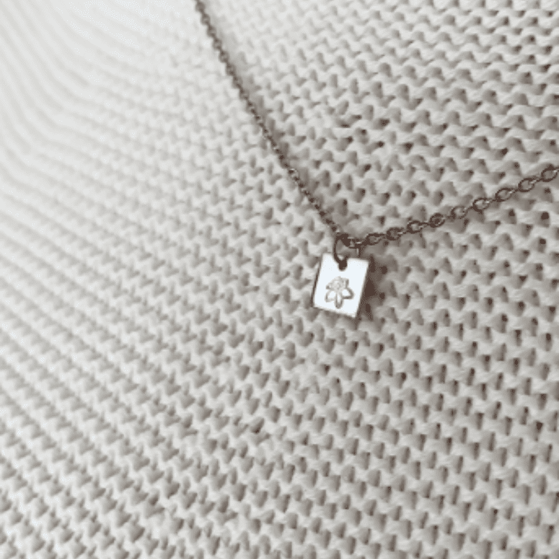 Timeless Block Necklace