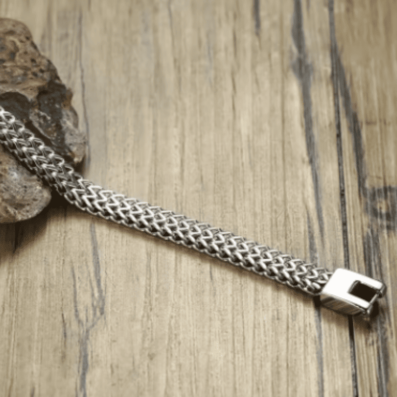 Titan Braided Steel Bracelet