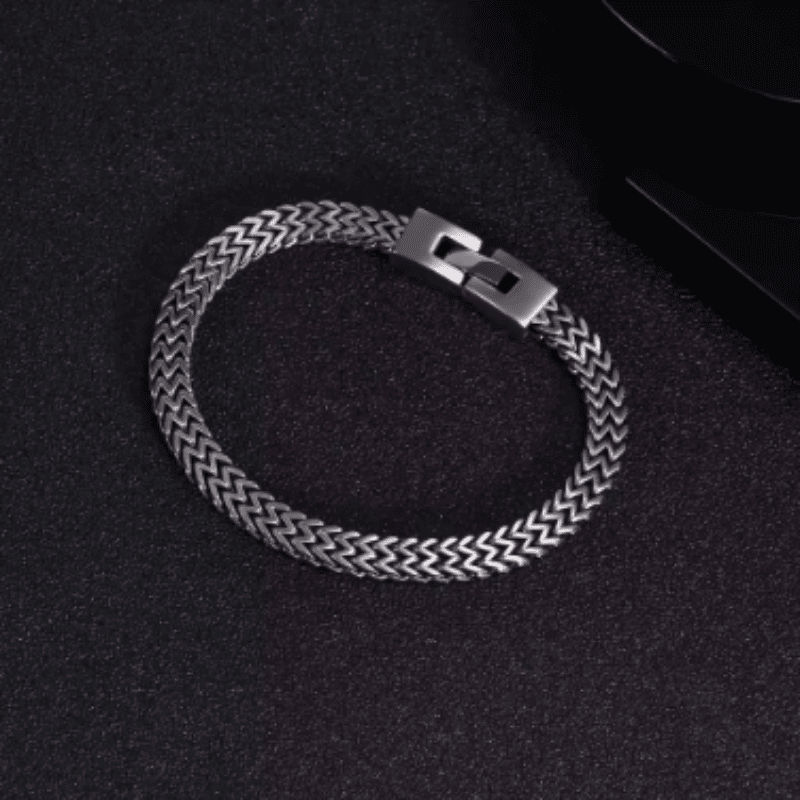 Titan Braided Steel Bracelet