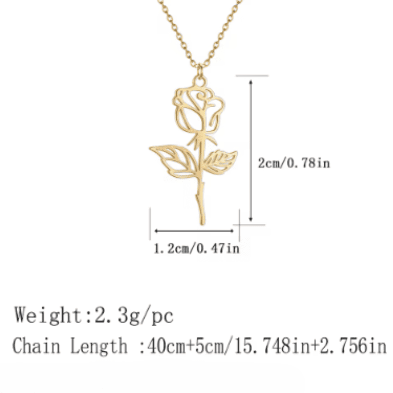 Beauty and the Beast True Bloom Necklace