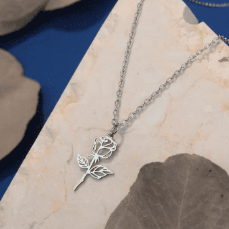 Beauty and the Beast True Bloom Necklace