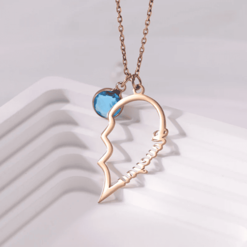 Two Halves, One Heart Necklace Set